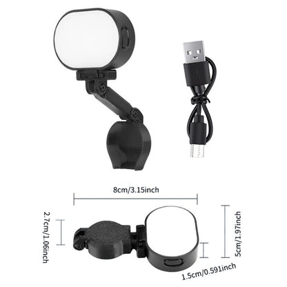 Mini LED Fill Light Warm / Cool Soft Light for Vlogging / Livestreaming / Selfies, For Insta360 Luna Ultra