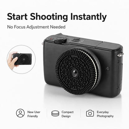 32mm F10 Fixed-Focus Pancake Lens for Canon EF-M Mount Mirrorless Cameras, For Canon EF-M-mount
