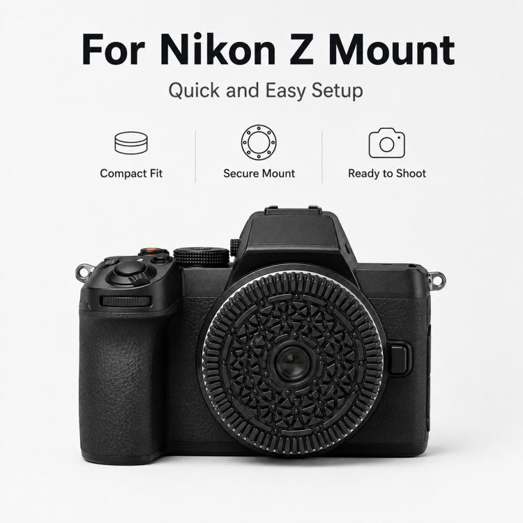 32mm F10 Fixed-Focus Pancake Lens for Nikon Z-mount Mirrorless Cameras, For Nikon Z-mount
