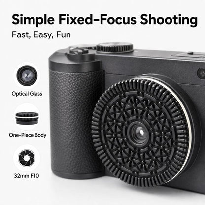 32mm F10 Fixed-Focus Lens for Leica, Panasonic, Sigma L-mount Mirrorless Cameras, For Leica, Panasonic, Sigma L-mount