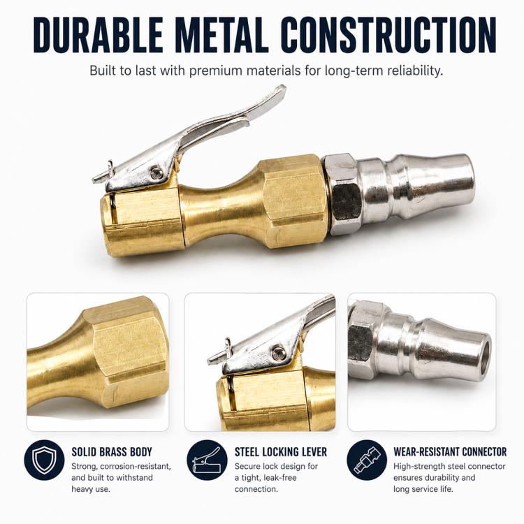 Car Air Tire Quick Inflation Deflation Valve, Pneumatic Inflation Tool, With Independent Switch, Without Independent Switch
