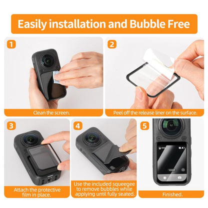 Sunnylife Screen Protector Tempered Glass Film, For Insta360 X6