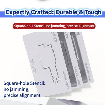 JTX M29 Middle Layer BGA Reballing Stencil Tin Planting Platform for iPhone X to 17 Pro Max