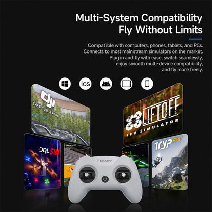 BETAFPV LiteRadio2 SIM FPV RC Flight Simulator Controller For DJI Aerofly RC8