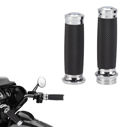 1 Pair Universal 25mm Retro RSD Motorcycle Handlebar Grips