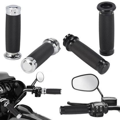 1 Pair Universal 25mm Retro RSD Motorcycle Handlebar Grips