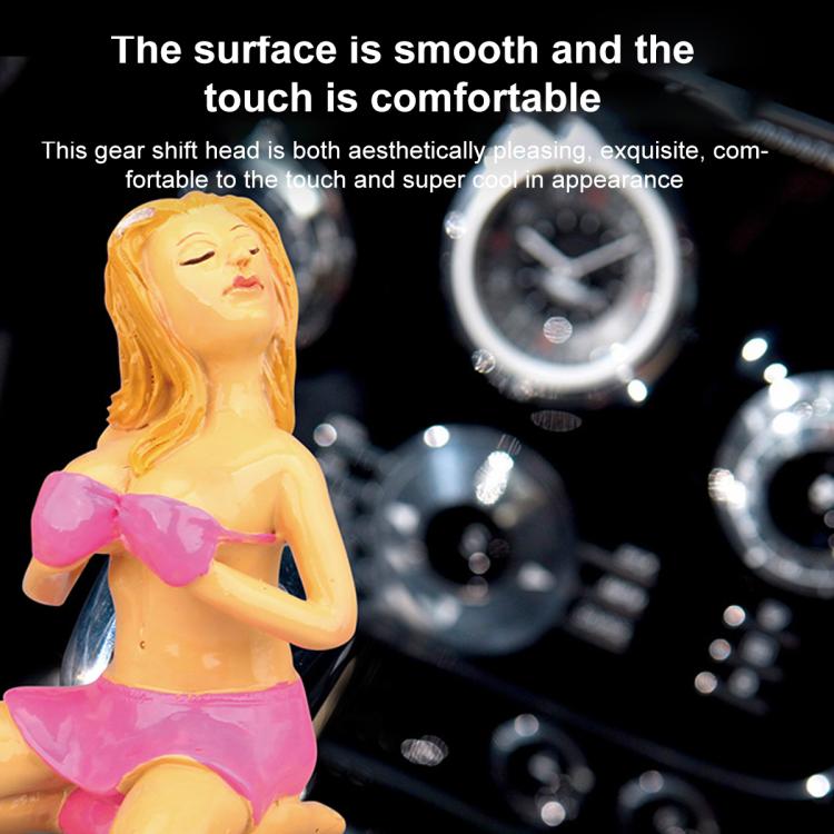 Beautiful Female Model Car Manual Gear Shift Knob