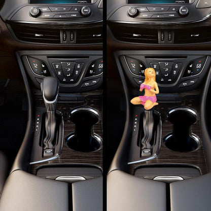 Beautiful Female Model Car Manual Gear Shift Knob