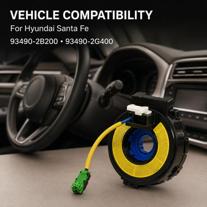 Car Steering Wheel Airbag Clock Spring Spiral Cable 93490-2B200, For Hyundai Sonata NF 2005–2010