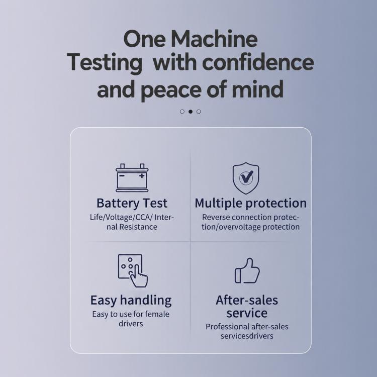 High-Precision Intelligent Battery Tester, For Electric and Gasoline Car, For Gasoline Car