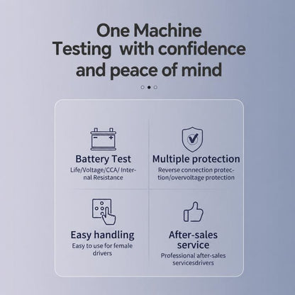 High-Precision Intelligent Battery Tester, For Electric and Gasoline Car, For Gasoline Car