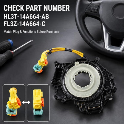 Car Steering Wheel Airbag Clock Spring Spiral Cable HL3T14A664AB, For Ford Expedition
