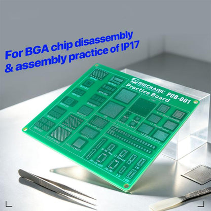 MECHANIC PCB-001 BGA Chip Connector Socket Stencil Practice Board For iPhone 17 Series, PCB-001