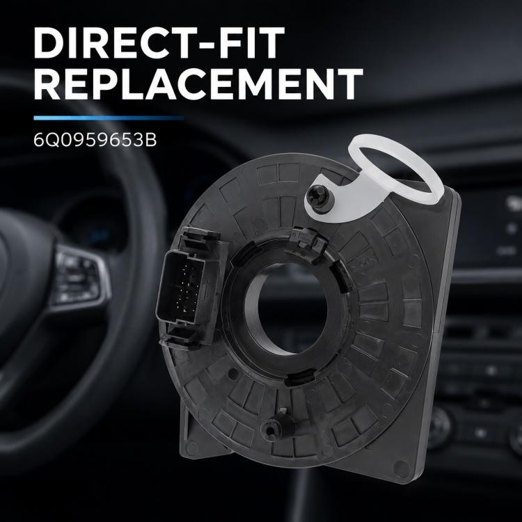 Car Steering Wheel Airbag Clock Spring Spiral Cable 6Q0959653B, For Renault Megane 2009-2015