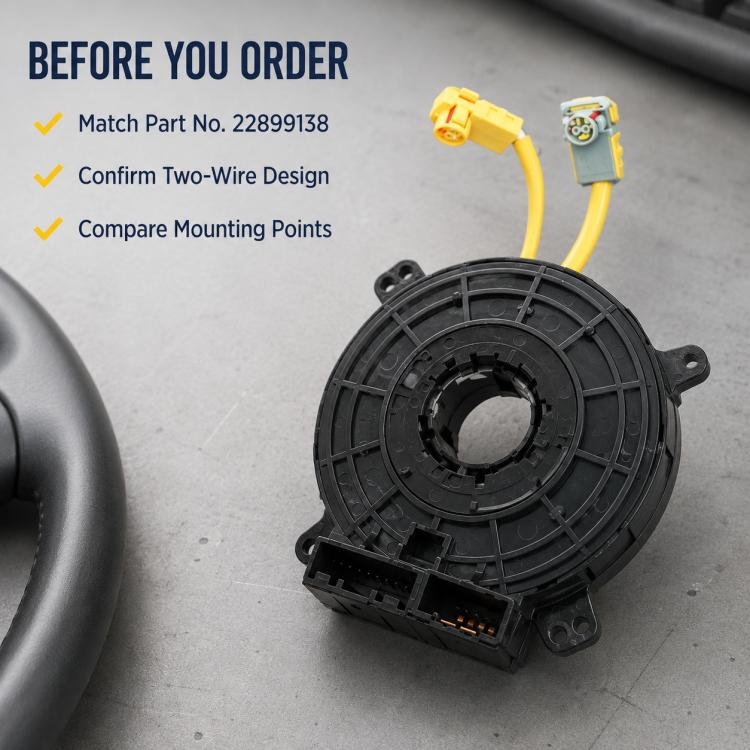 Car Steering Wheel Airbag Clock Spring Spiral Cable 22899138, For Buick Encore 2017-2018