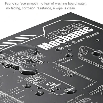 MECHANIC V78 Large Size Heat and Stain Resistant Multi-functional Repair Work Insulation Mat