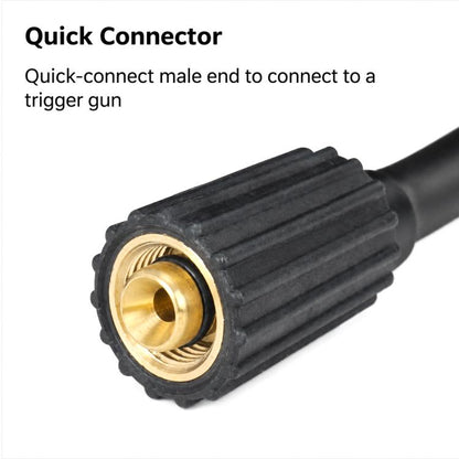 For Nilfisk C100 / C110 / C120 / C130 / C140 High Pressure Washer Rubber Water Outlet Hose, 5M, 6M, 8M, 10M, 15M, 20M