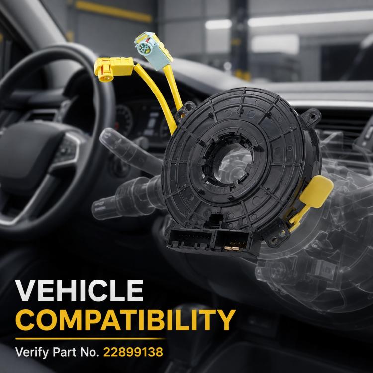 Car Steering Wheel Airbag Clock Spring Spiral Cable 22899138, For Buick / Chevrolet / GMC