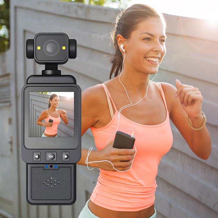DV01 Portable Handheld Sports Pocket Camera with 180 Rotating Lens, WiFi+32G, WiFi+64G, WiFi+128G, Non-WiFi, Non-WiFi+32G, Non-WiFi+64G, Non-WiFi+128G