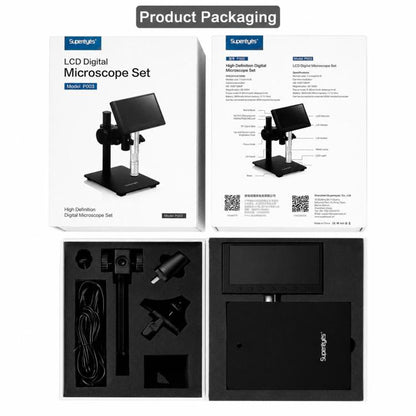 Supereyes P003 500X Digital Microscope with HD Display