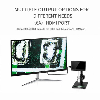 Supereyes P003 500X Digital Microscope with HD Display