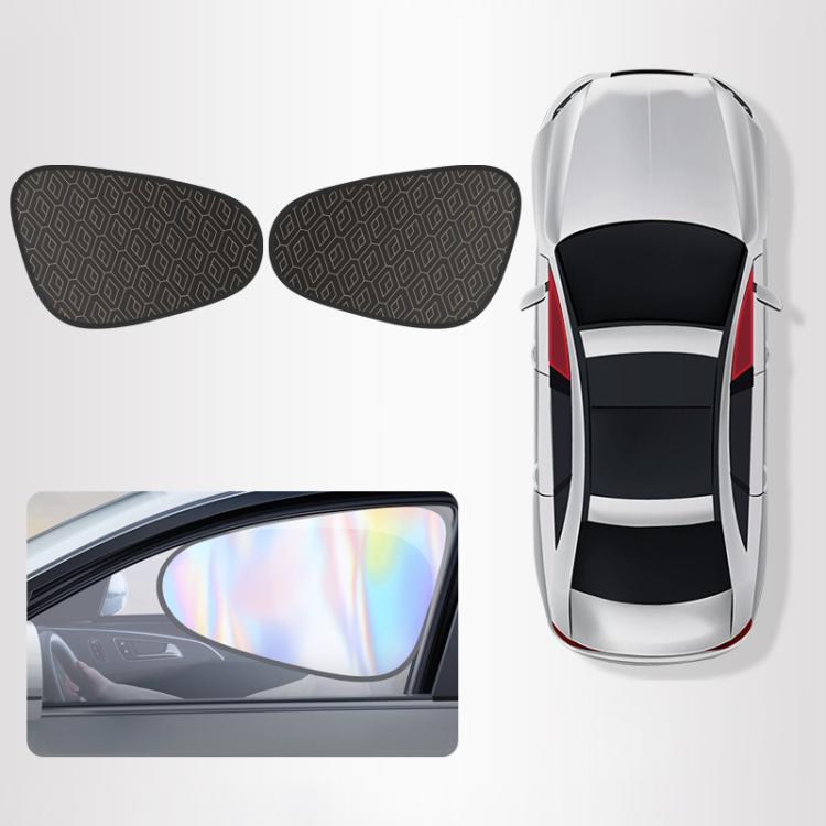 Universal Car Laser Privacy Curtain Window Shade Blackout Hheat-insulating Sunshade, Front Passenger Side 1 PC, Rear Row 1 Pair, Rear Row 1 PC, Front Row 1 Pair, Driver Side 1 PC