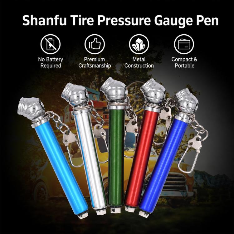 Car Mini Portable Tire Monitoring Gauge Tire Pressure Tool, 10-50 PSI