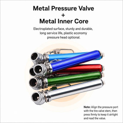 Car Mini Portable Tire Monitoring Gauge Tire Pressure Tool, 10-50 PSI