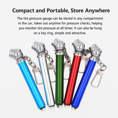 Car Mini Portable Tire Monitoring Gauge Tire Pressure Tool, 10-50 PSI