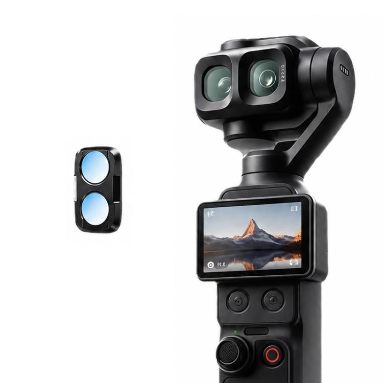 For DJI Osmo Pocket 4P Xasurg Camera Lens Filter, CPL, Black Mist 1/4, NIGHT, 3 in 1 CPL VND Black Mist, 3 in 1 CPL ND32 Black Mist, 4 in 1 CPL ND UV