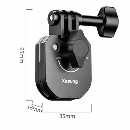 Xasurg Universal Action Camera Motorcycle Windshield Clamp Mount