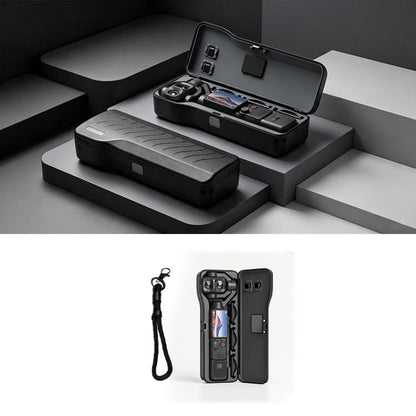 Xasurg Protective Storage Box Cover with Filter & Card Slots, For DJI Osmo Pocket 4P