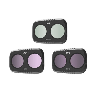 For DJI Osmo Pocket 4P JSR KB Series Clip-on Camera Lens Filter, UV, CPL, ND8, ND16, ND32, ND64, GND8, GND16, VND2-5, VND6-9, STAR, NIGHT, Black Mist 1/4, Wide Angle, 3 in 1 UV ND8/16, 3 in 1 CPL Black Mist VND, 4 in 1 CPL ND8/16/32, 4 in 1 ND8-64PL