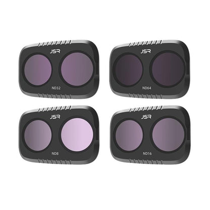 For DJI Osmo Pocket 4P JSR KB Series Clip-on Camera Lens Filter, UV, CPL, ND8, ND16, ND32, ND64, GND8, GND16, VND2-5, VND6-9, STAR, NIGHT, Black Mist 1/4, Wide Angle, 3 in 1 UV ND8/16, 3 in 1 CPL Black Mist VND, 4 in 1 CPL ND8/16/32, 4 in 1 ND8-64PL
