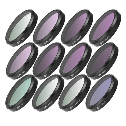 For Hikvision D2 JSR KB Series Quick Release Camera Lens Filter, UV, CPL, ND8, ND16, ND32, ND64, STAR, NIGHT, Black Mist 1/4, 4 in 1 ND8-64, 4 in 1 CPL ND, 6 in 1 ND UV CPL, 8 in 1 Mixed Filter, 12 in 1 Mixed Filter