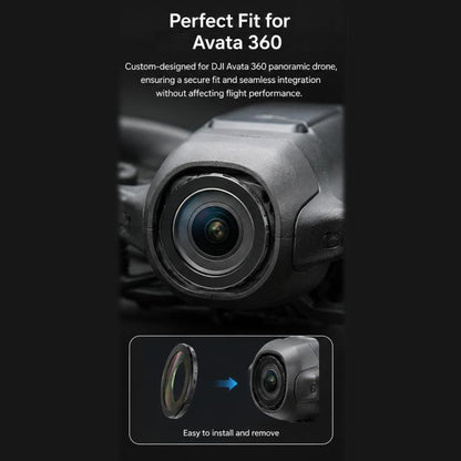 Panoramic Camera Replacement Lens Set with Tool, For DJI Avata 360