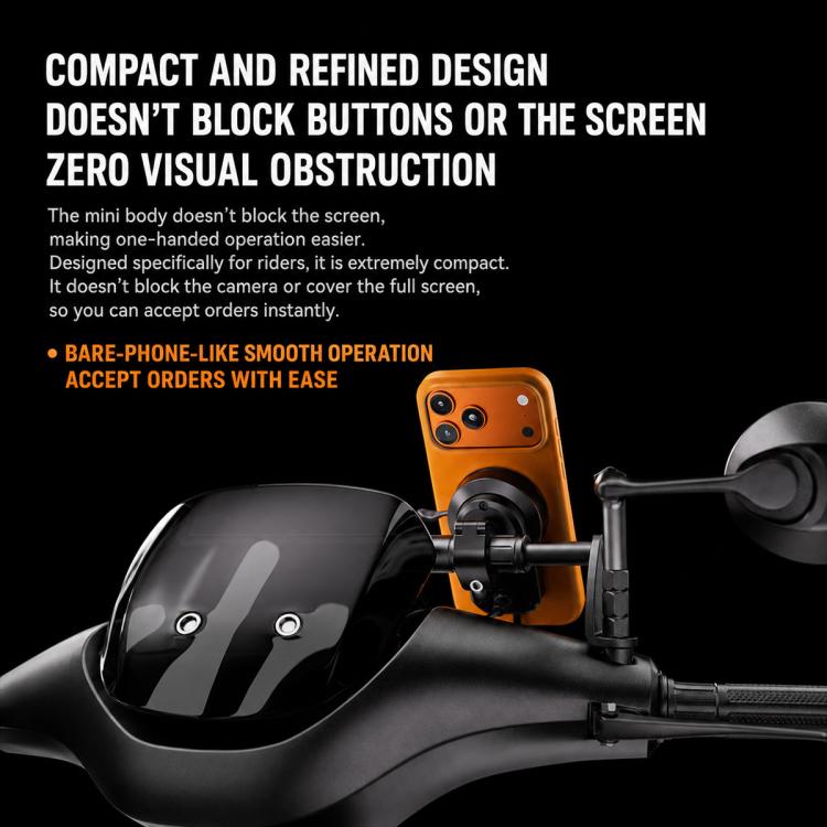 45W Motorcycle 360-degree Rotating Magnetic Phone Wireless Charger Holder, Handlebar Model-A1, Rearview Mirror Mount-A2, Rearview Mirror Arm-A3, M8 Screw-A4, Crossbar-A5, Heavy-Duty Clamp-A6, Oil Pump Base-A7
