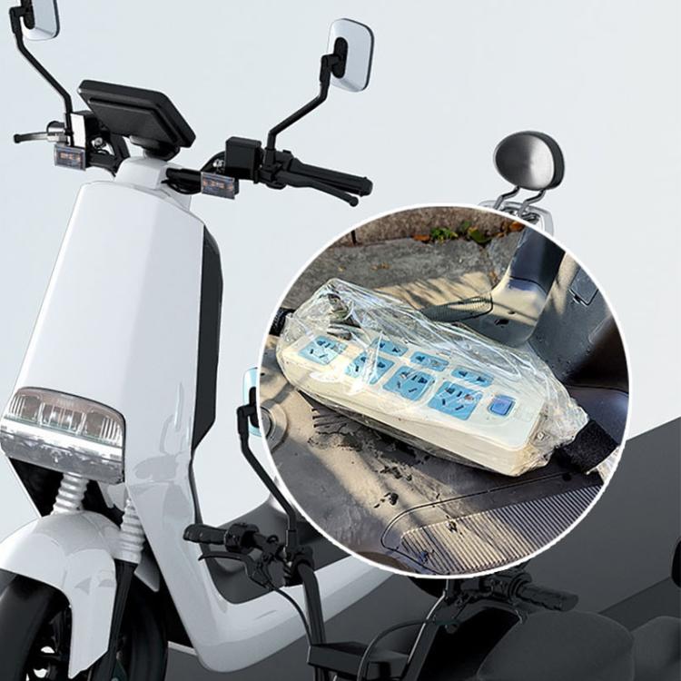 Power Strip Charging Gun Outdoor Waterproof Cover, 65x25cm, 45x23cm