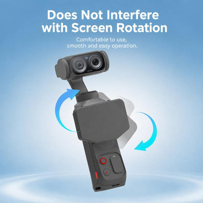 For Insta360 Luna Ultra / Pro Screen Shield Magnetic Folding Anti-Glare Sunshade Cover, Common Version, NFC Version