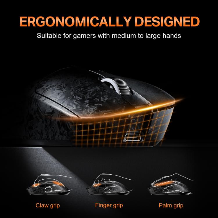 ONIKUMA DM08 Composite Carbon Fiber Gaming Mouse, DM08