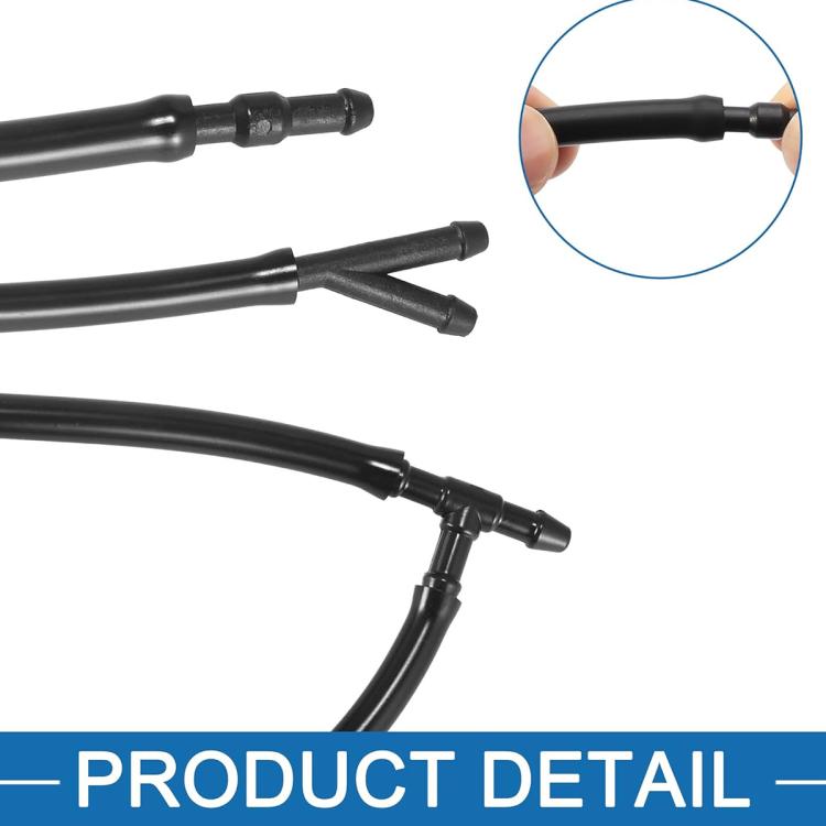 2 PCS Car Windshield Washer Wiper Jet Water Spray Nozzle for Ford Focus 2008-2010
