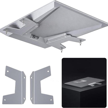 For Starlink Performance Gen3 Aluminum Alloy Base Flat Mount Bracket for RV, Boat, For Starlink Performance Gen3