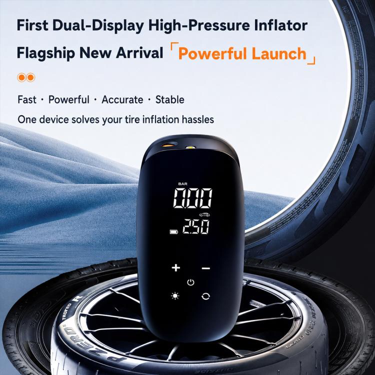 Wireless Digital Display Car Air Pump Portable Car Electric Tire Air Pump