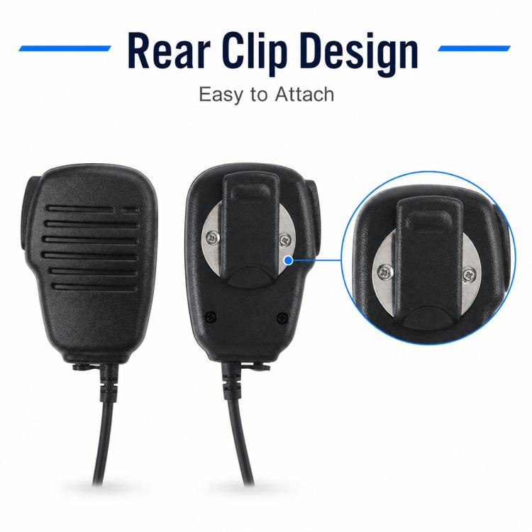 2.5mm Two-Way Radio Handset, Handheld Speaker Microphone for Motorola T5428 / HYT TC310 TC320, For Motorola T5428 / HYT TC310 TC320