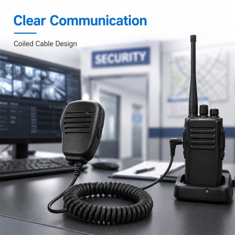 2.5mm Two-Way Radio Handset, Handheld Speaker Microphone for Motorola T5428 / HYT TC310 TC320, For Motorola T5428 / HYT TC310 TC320