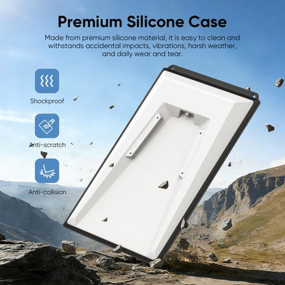 Satellite Disk Waterproof Sandproof Silicone Protective Case, For Starlink Mini