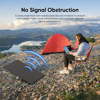 Satellite Disk Waterproof Sandproof Silicone Protective Case, For Starlink Mini