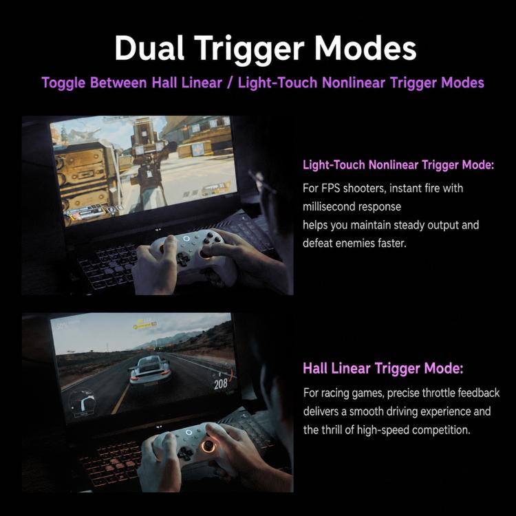 8BitDo Orion Bluetooth Gaming Controller with RGB Lighting