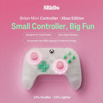 8BitDo Orion Mini Wired Gaming Controller with RGB Light