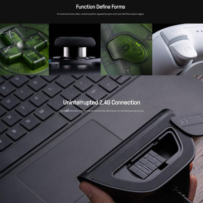 8BitDo Orion X-Pro Tri-Mode Wireless Game Controller with Dual Hall Effect Joysticks for Xbox, PC, Android and iOS